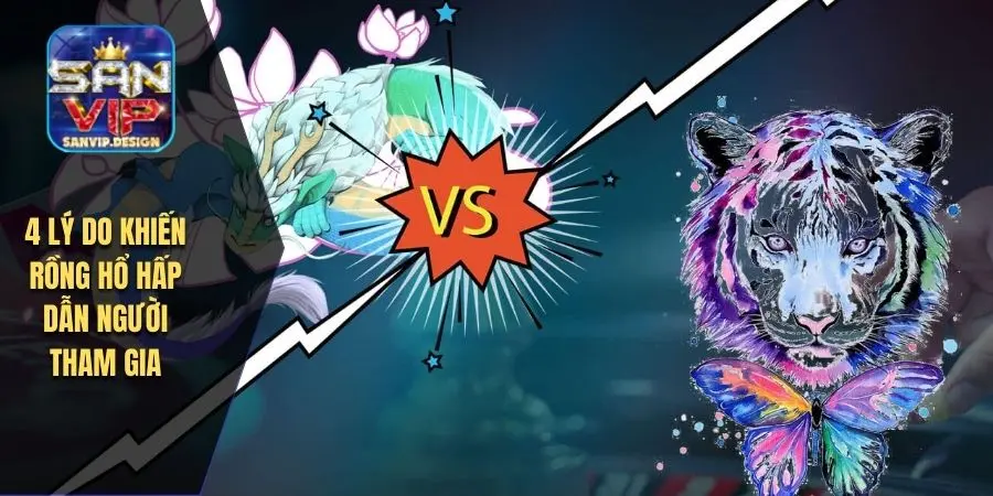 4 lý do khiến rồng hổ hấp dẫn người tham gia